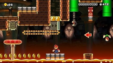 Super Mario Maker - Elusive Obstacle