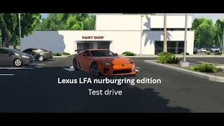 Lexus LFA nurburgring Test Drive Mojave valley screenshot 3