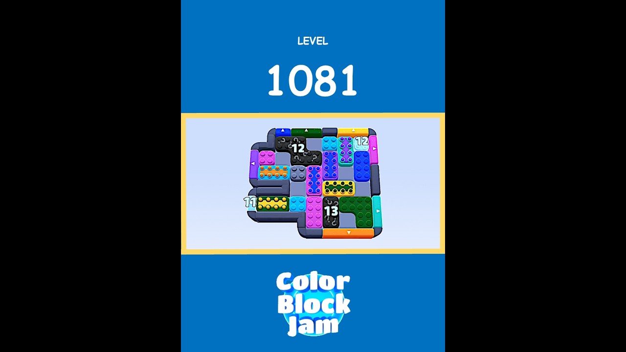 Color Block Jam Level 1081 Solution Without Boosters - YouTube