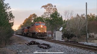 BNSF 5647 Leads S358-15 Through (double run GA) 01/28/23
