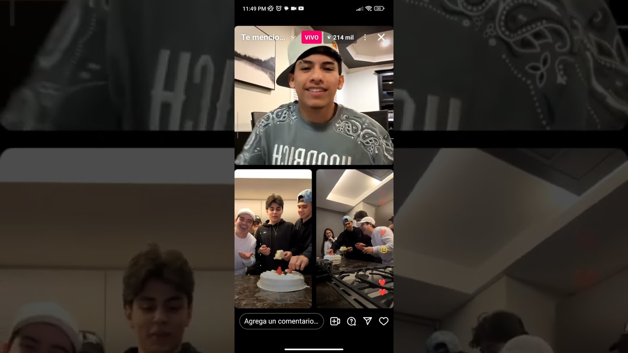 Live de insta,Aldo Arturo, memo piña 🍍,Gael bloqueado y Alan Arrieta