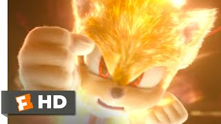 Sonic The Hedgehog 2 2022 - Super Sonic Scene 1010 Movieclips