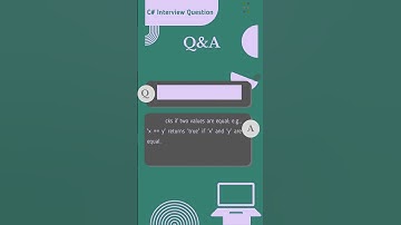 5 Important Interview Questions on Relational Operators in C# #Freshers #interview #software #work