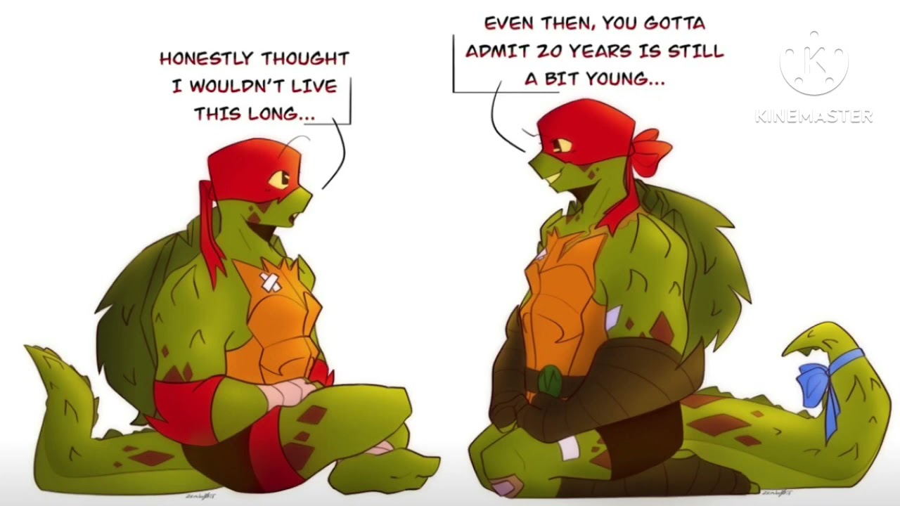 Держись крепче за это время || ROTTMNT Comic Dub