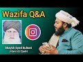 Wazifa Q&A Shaykh Syed sultani Miya Jilani al Qadri | Part 1