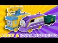 CARLY & KANA TRACKMASTER MOTORIZED UNBOXING || Thomas All Engines Go! || PeterSam24