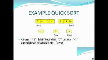 Quick Sort dan Merge Sort