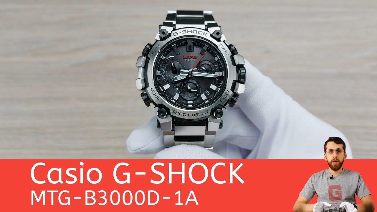 The Slimmest Steel MTG Yet / Casio G-SHOCK MTG-B3000D-1A Review
