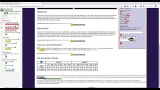 How to use the WAVE Evaluation tool
