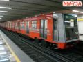 Trenes del Metro de la ciudad de México