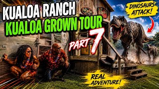     Inside Hawaii’s SECRET Jurassic Valley Farm Tour! 🌴 | Kualoa Grown Tour Part 7 #travel 