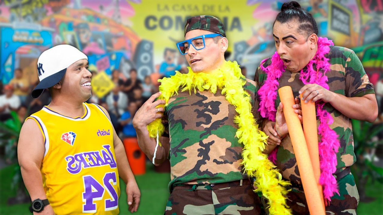 Luigui y Shirley quieren el cañón de Chikiplum | La Casa de la Comedia