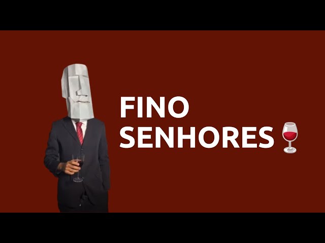 🍷🗿 ORIGEM REAL SECRETA DO MEME FINO SENHORES/CARA DE PEDRA (Misteriosa) 