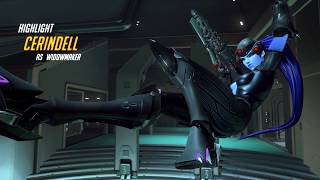 cerindell - widowmaker vs pharah