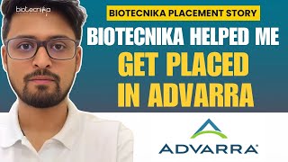 Biotecnika Helped Me Get Placed In Advarra Ammans Success Story