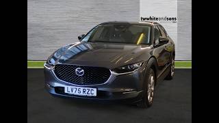 Mazda CX-30 2.5 e-SKYACTIV G MHEV Takumi Manual Machine Grey 2,573 Miles Ex-Demo - LV75 RZC