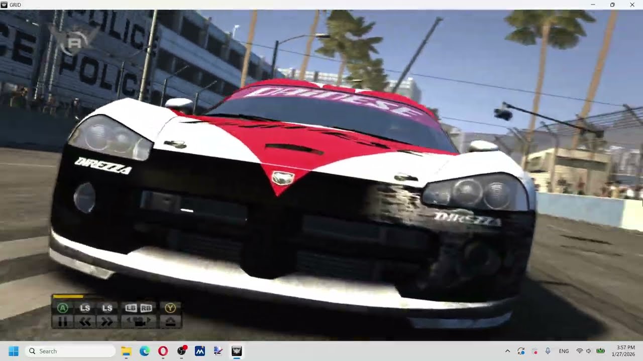 Race Driver GRID Best Replays 257 Long Beach SC B DODGE VIPER SRT10 #0 Titas Kovaliovas