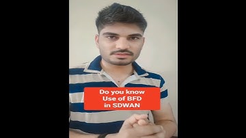 What is BFD💥 in SDWAN?#shorts #sdwan #bfd