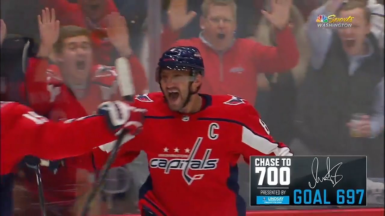 Ovechkin resumes chase of NHL goals record with Capitals