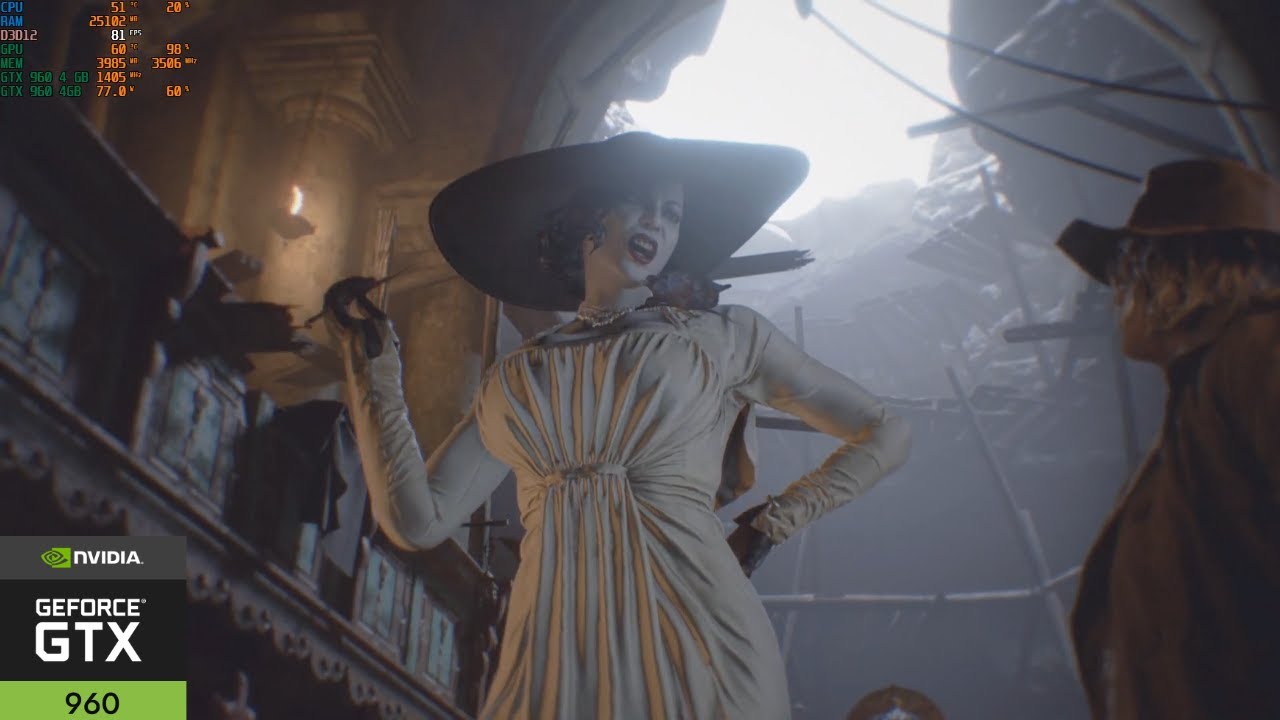 Resident Evil Village On GTX 960 4GB Gameplay