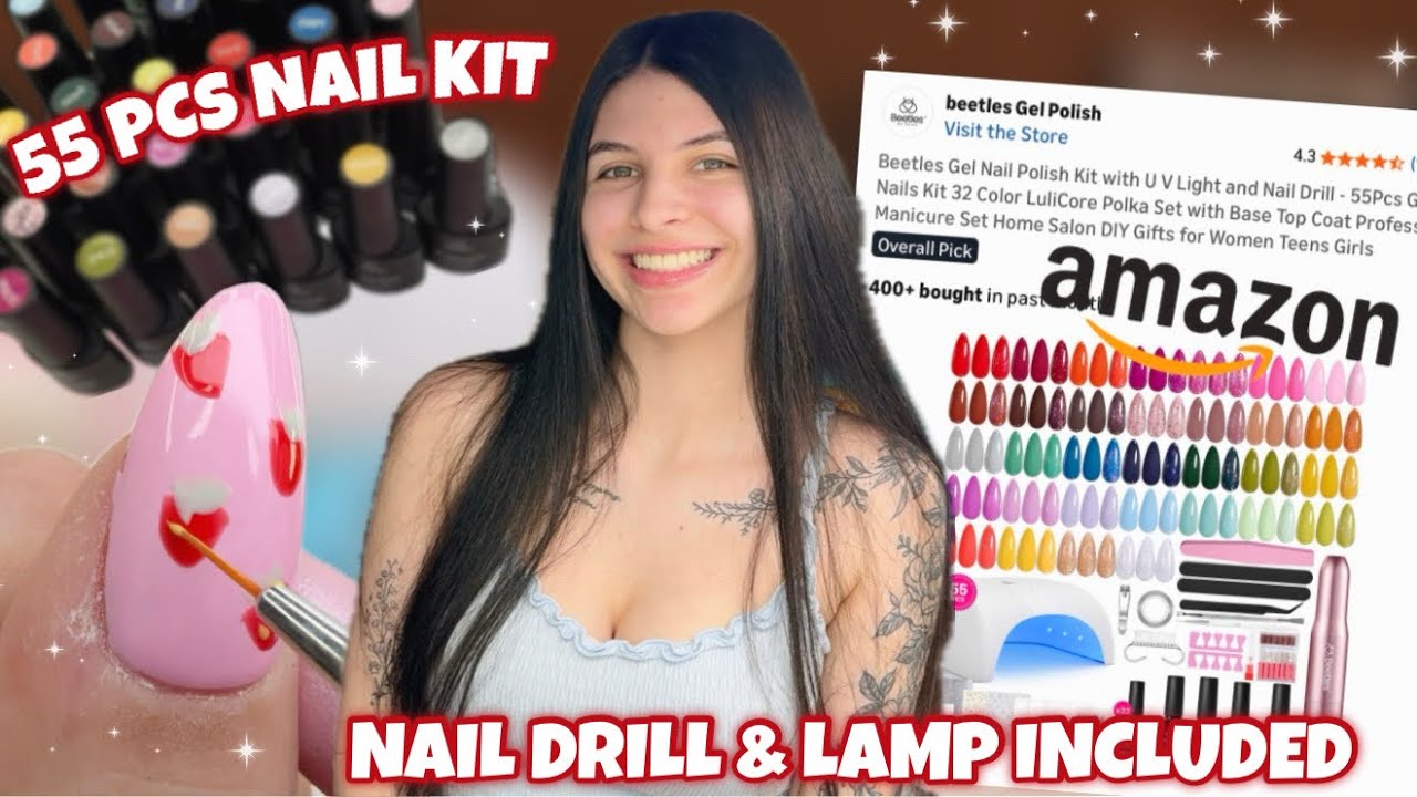 Набор для начинающих по нанесению гелевого маникюра Beetles ALL IN ONE 💅 Лучший набор для начинаю...