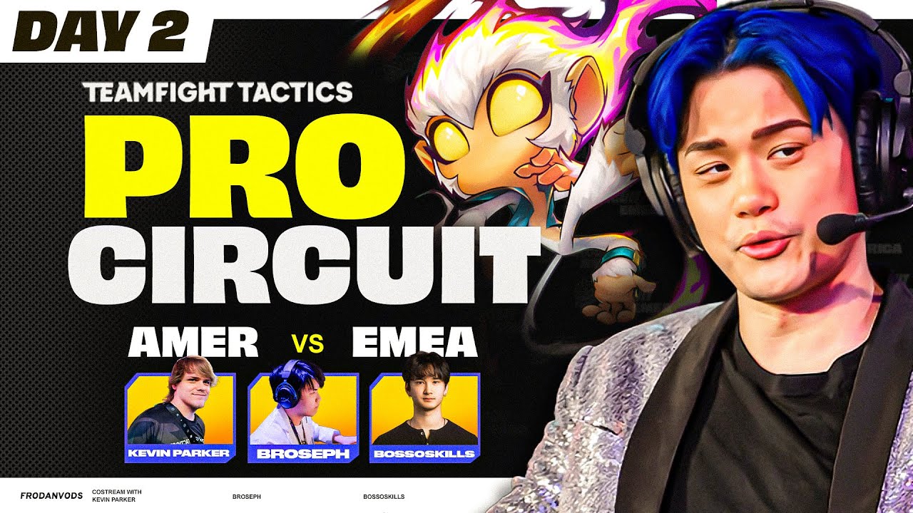 AMER vs EMEA TPC #2 Day 2 Costream Ft Kevin Parker, Broseph, and Bossoskills! | Frodan Set 15 VOD