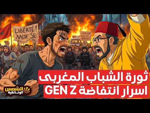 وثائقي جيل زد في المغرب المغرب 2030 كيف يقود جيل الشباب موجة التحولات الكبرى ضد محمد السادس