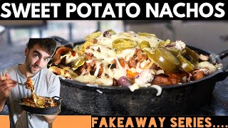 Fakeaway series | fully loaded sweet potato nachos niall kirkland
