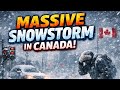 Canada Snowstorm Update 🌨️ | Heavy Snow, Strong Winds &amp; Cold #heavysnowfall #wintervibes #snowstorm 