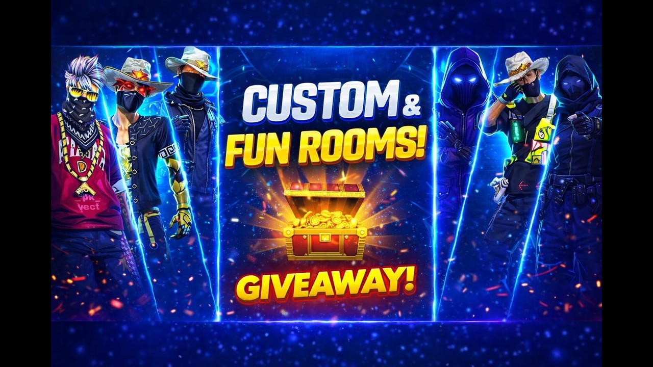 Fun Rooms || Play with Subscribers || Free Fire Telugu Live ...