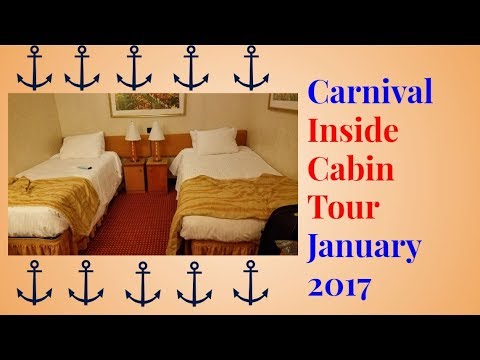 Carnival Valor Interior Cabin 2017