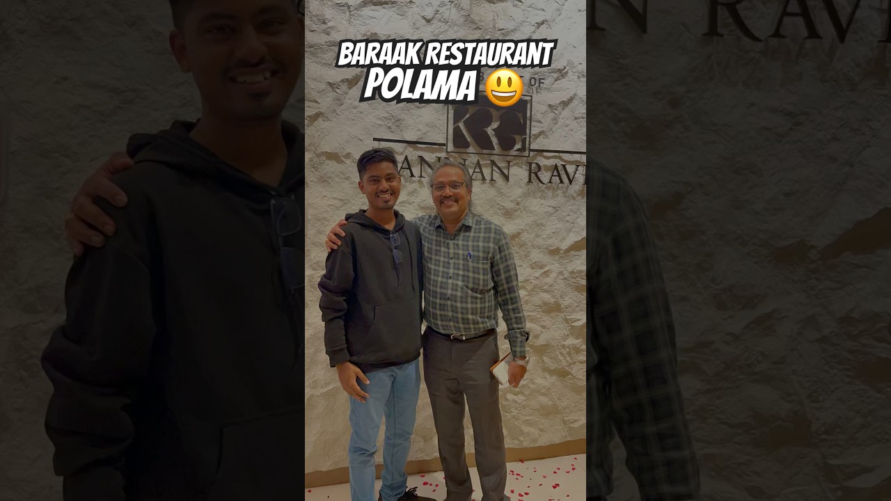 Vaanga Baraak Restaurant in Dubai Polama 😇