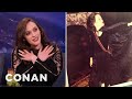 Kat Dennings Was A Goth Kid  - CONAN on TBS