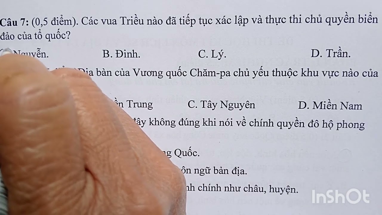 Đề thi học kỳ I môn Lịch sử và Địa lý lớp 5 sách Kết nối tri thức với cuộc sống - youtube