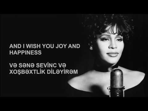 Whitney Houston - I will always love you (Mahnı sözləri + azərbaycan dilində tərcümə)