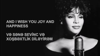 Whitney Houston - I will always love you (Mahnı sözləri + azərbaycan dilində tərcümə)