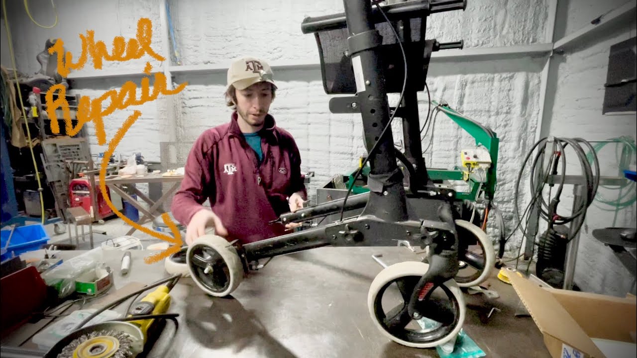 How to Fix / Replace a Wheel Bearing on Common Collapsable Walker YouTube
