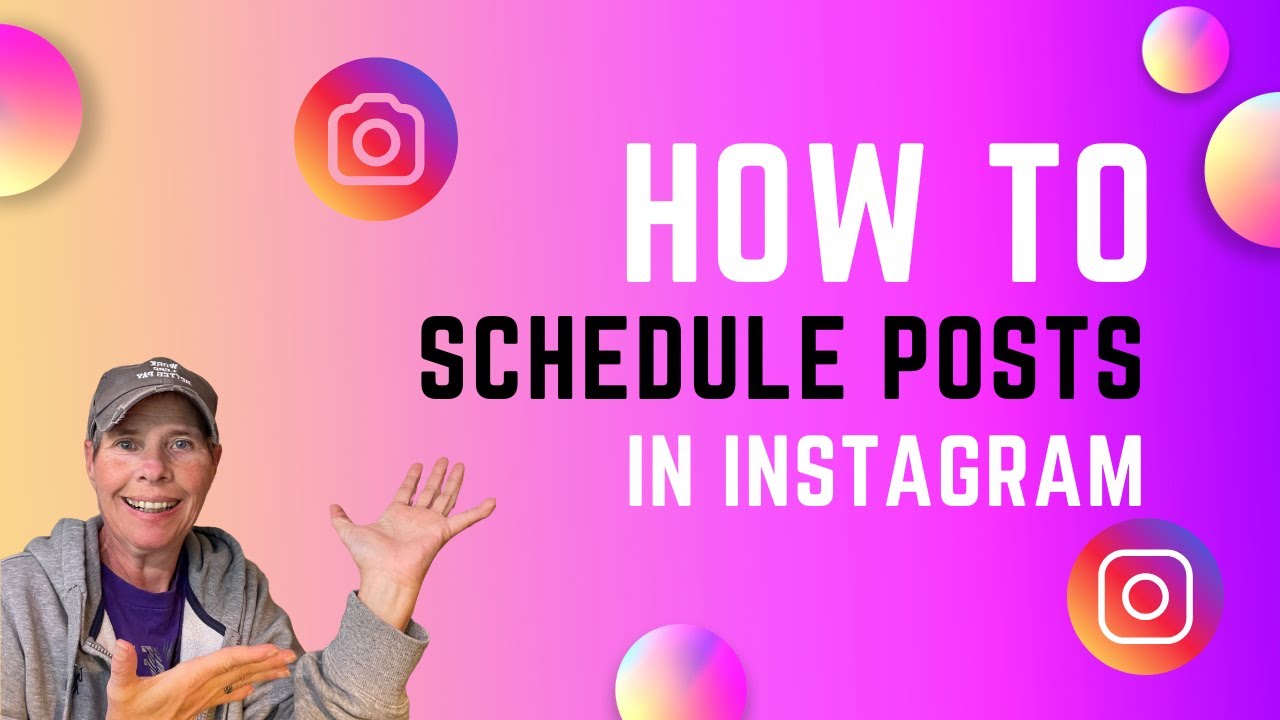 How to Schedule Instagram posts - YouTube