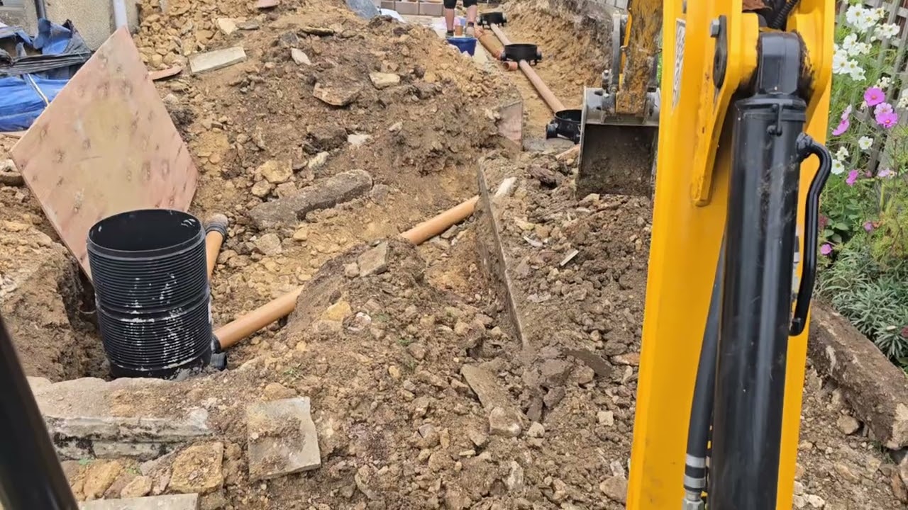 Block & Beam Floor Installation (UK) + Drainage, Rainwater & Retaining Walls