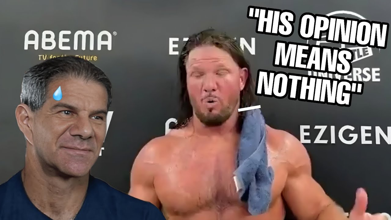 AJ Styles buried Dave Meltzer match ratings