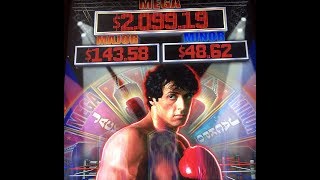 !Rocky Redemption Slot Machine - Live Play and Bonus