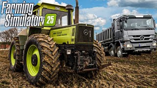 FS 25 MERCEDES TRUCKS AND TRACTORS - Agricultural Work with new DLC Pack | Farming Simulator 25