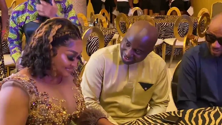 Actress mercy aigbe &her husband ❤️live at oriental hotel to celebrate   K1 De Ultimate 50 years ❤️