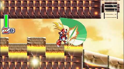 Mega Man X engine - Game Maker - Background tests - Ray Kingfisher Prototype Stage