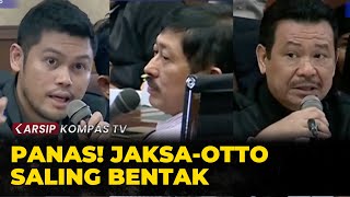 Panas! Jaksa-Otto Hasibuan Saling Bentak Saat Ahli Djaja Bersaksi di Sidang Jessica - ARSIP KOMPASTV