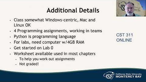 Welcome Video CSUMB CST 311 30 FA20 rev2