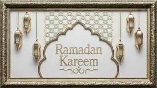 🌙  Ramadan Kareem 4K Gold Frame Picture TV | Islamic Art Screensaver | Tv Background Wallpaper screenshot 2