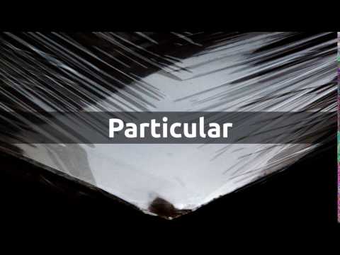 How to pronounce particular in English?