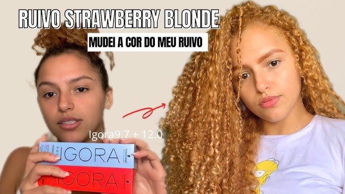 Retocando a raiz do meu cabelo com a igora 9.7 #ruiva #ruivo #ruivanat