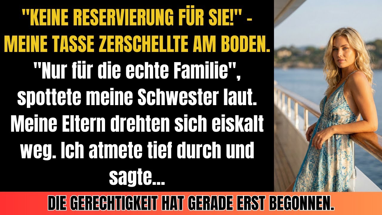Meine Familie buchte kein Zimmer für mich – was dann folgte, versetzte sie in Schockstarre.